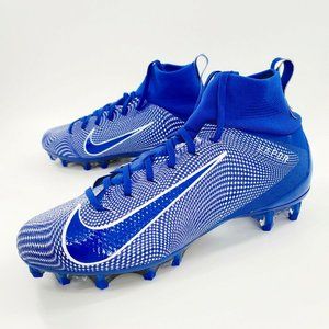 blue football cleats nike